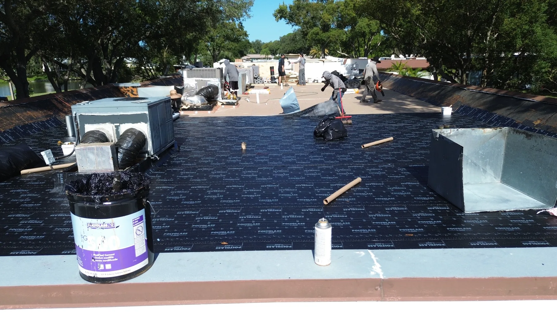 Commercial Roofing Project by Storm Peak Roofing in Tampa Bay
