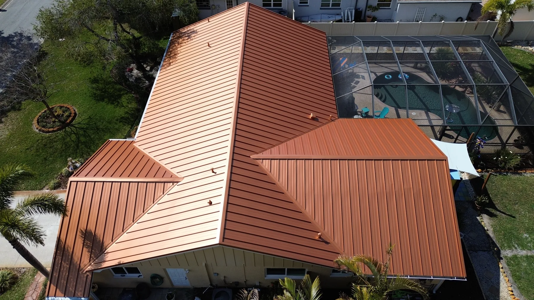 Metal Roofing Project by Storm Peak Roofing in Tampa Bay