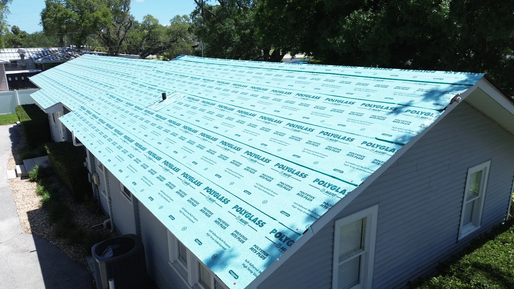 Roofing Work in Progress by Storm Peak Roofing in Tampa Bay